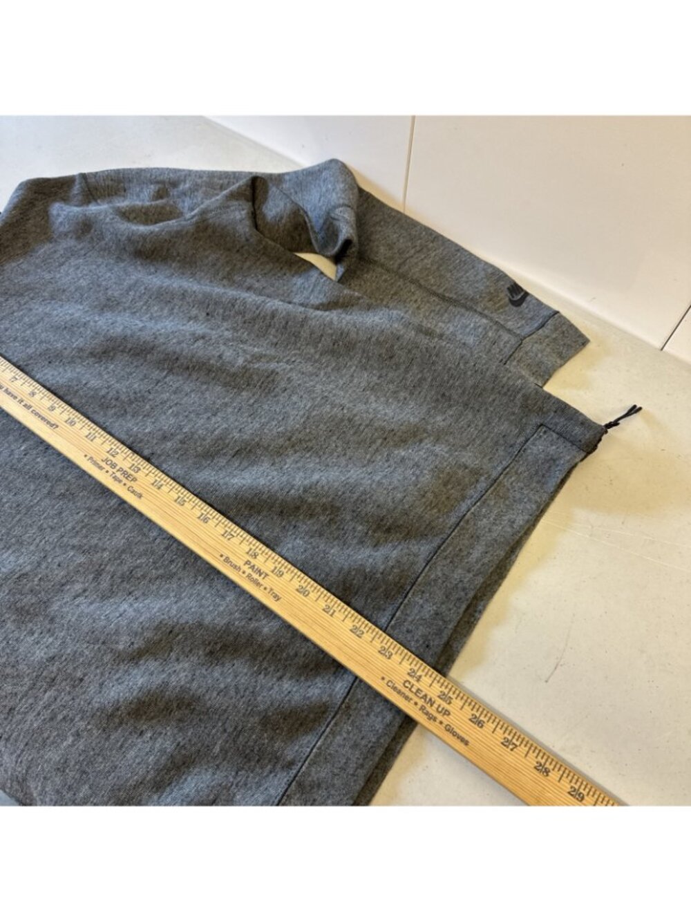 Nike Men’s Tech Fleece Pullover Sweatshirt Turtleneck - Size L Gray - Picture 13 of 13